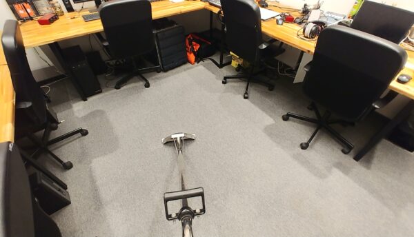 Pranie wykładzin odkurzaczem piorącym