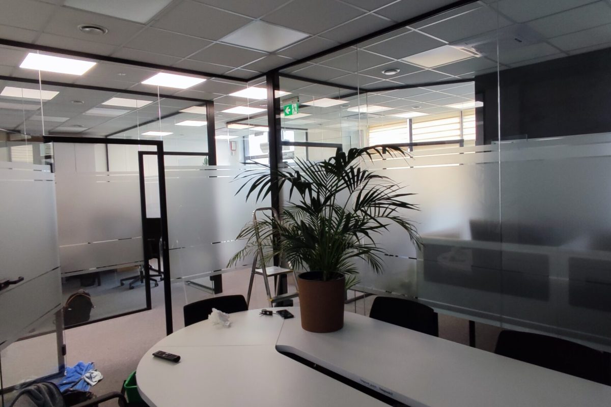 sala w biurowcu